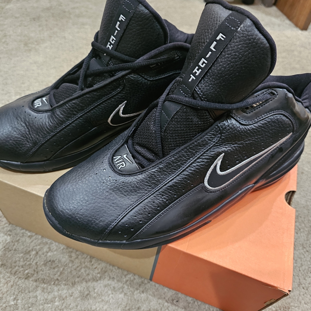 Air Quix Size 14 Nike Black Men's Athletic Shoes